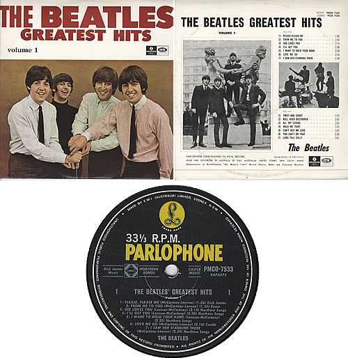 Rareオーストラリア盤THE BEATLES GREATEST HITS Rareオーストラリア盤